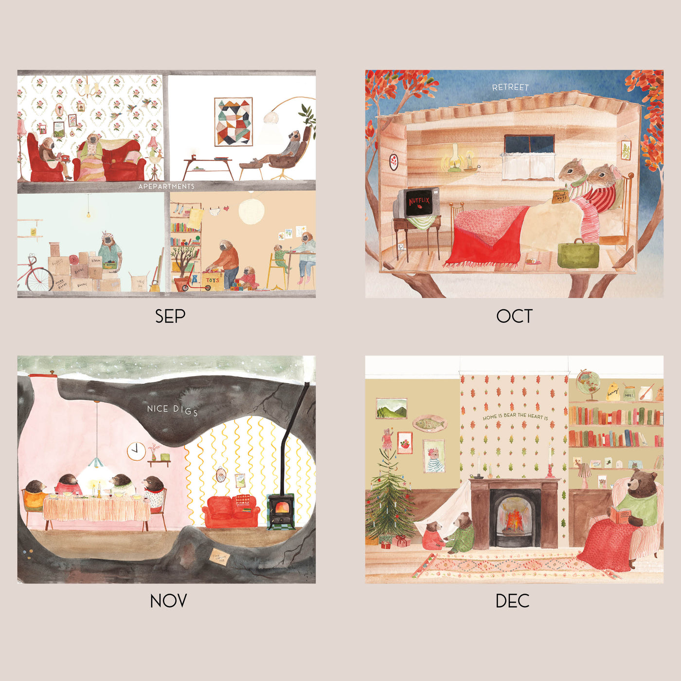 Preorder! 2026 Wall Calendar - Home Sweet Home
