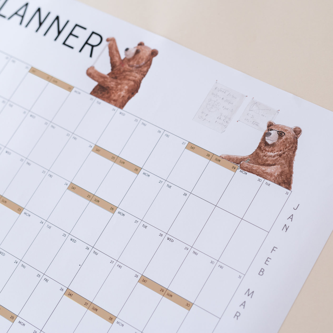 Pre order! 2026 Bear Year Planner