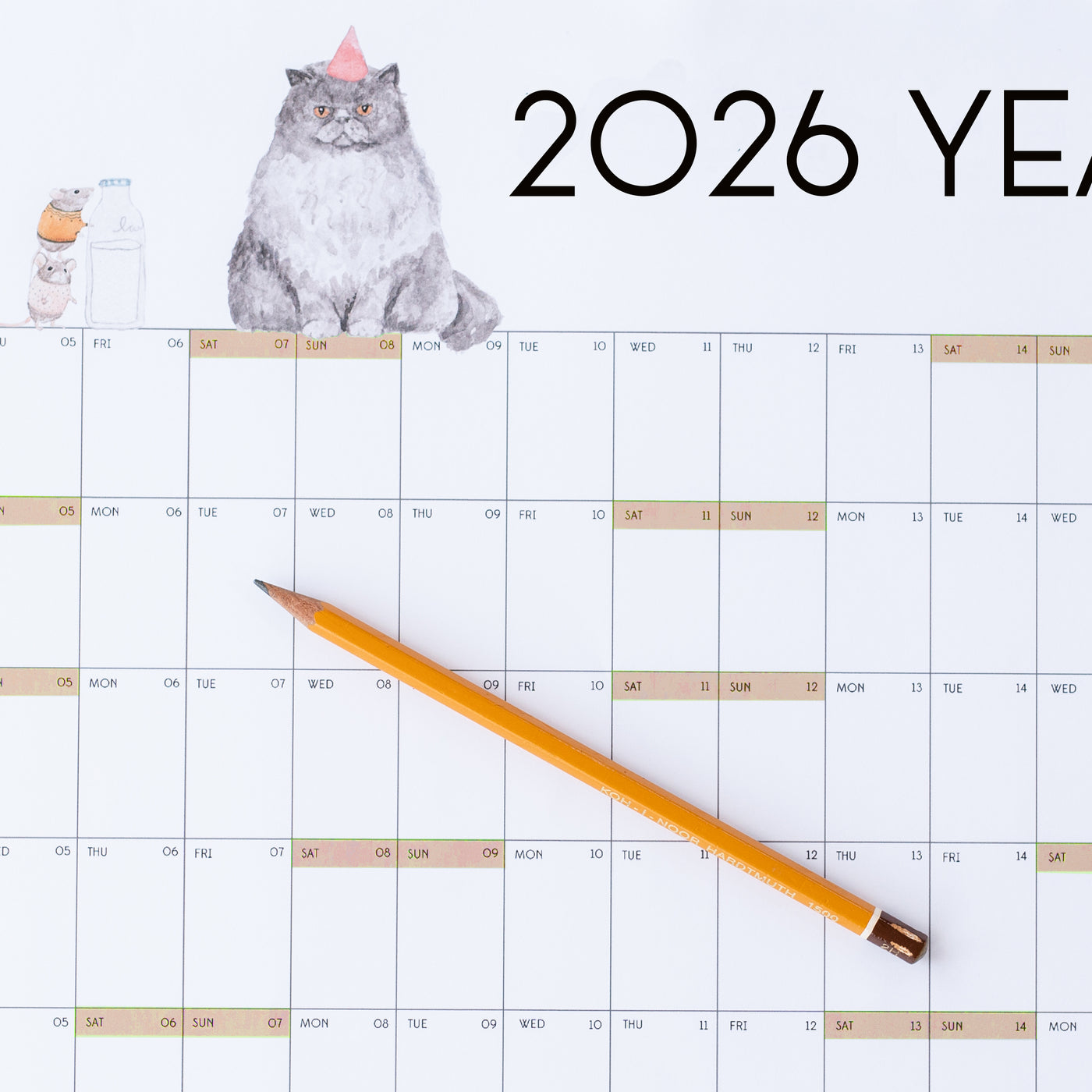 Preorder! 2026 Wall Calendar and Planner Bundles