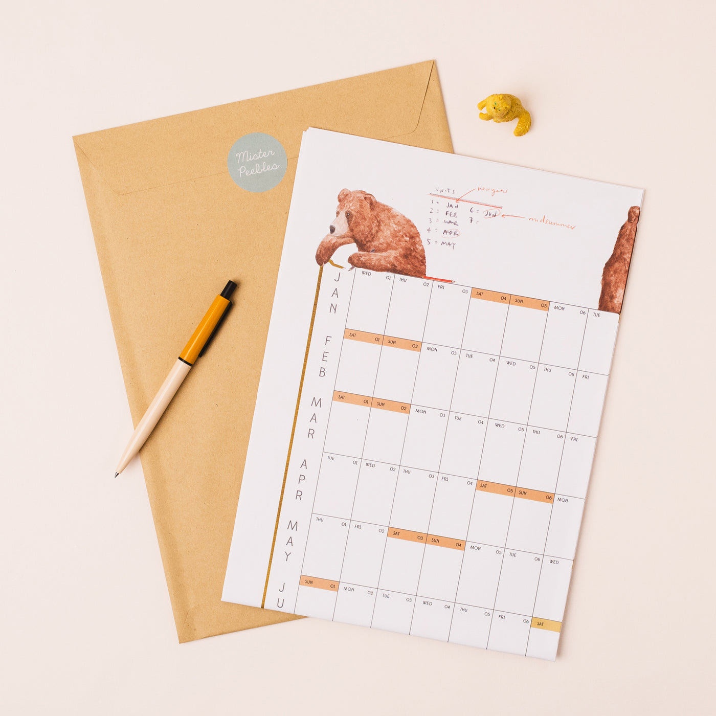 Pre order! 2026 Bear Year Planner