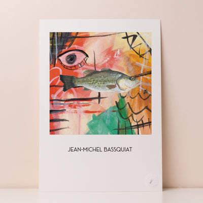 Bassquiat Print