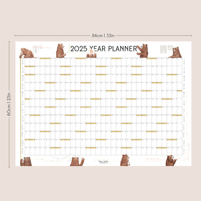 2025 Bear Year Planner