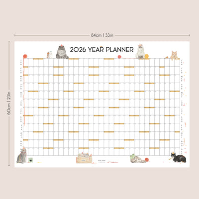 Pre order! 2026 Cat Party Year Planner
