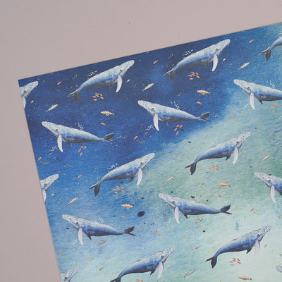 Whale Wrapping Paper