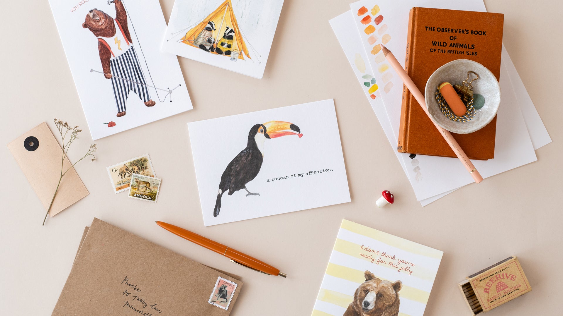 Greetings Cards, Prints & Gift Wrap - Mister Peebles Paper Goods