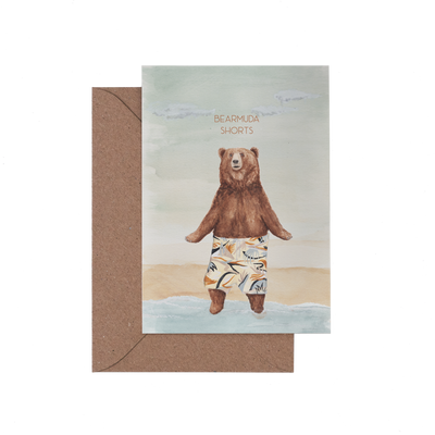 Bearmuda Shorts card cut out image