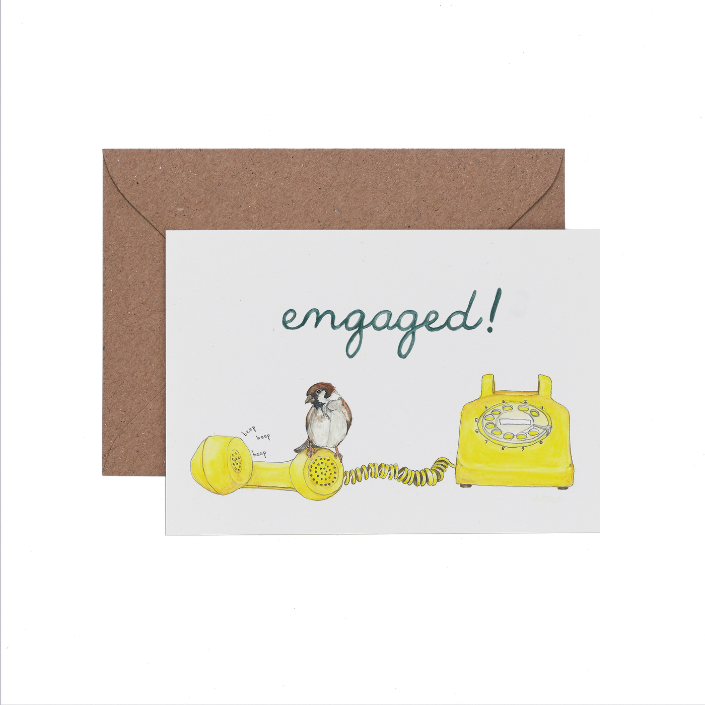 Engaged card cut out
