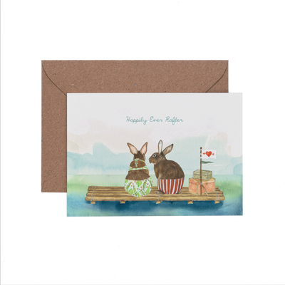 Happily Ever Rafter Wedding card