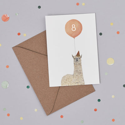 Balloon Animal Birthday Cards -  1 -10