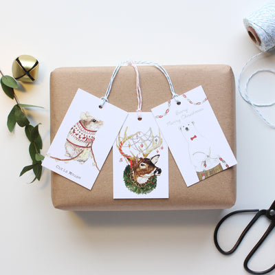 Mixed Christmas Gift Tags - Three designs