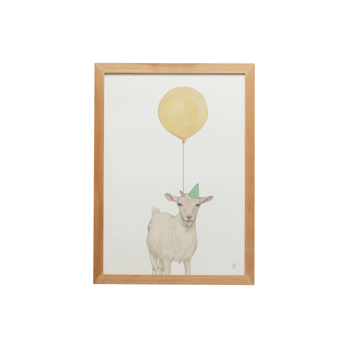 Balloon Animal Goat Print cut out
