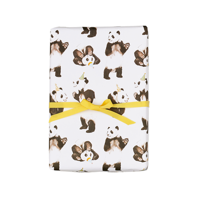 Panda Party Wrapping Paper